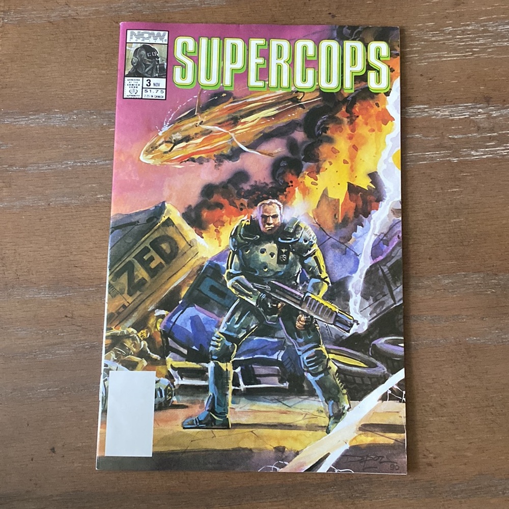 Original Supercops Comic Book - Picture 2 of 8